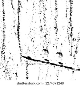 Vector grunge overlay texture. Black and white background. Abstract monochrome image includes a faded effect in dark tones
