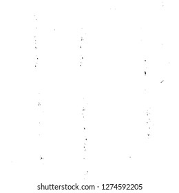 Vector grunge overlay texture. Black and white background. Abstract monochrome image includes a faded effect in dark tones