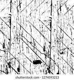 Vector grunge overlay texture. Black and white background. Abstract monochrome image includes a faded effect in dark tones