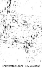 Vector grunge overlay texture. Black and white background. Abstract monochrome image includes a faded effect in dark tones