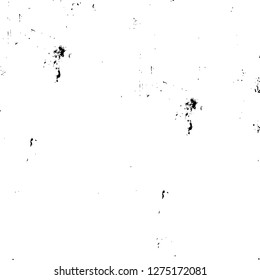 Vector grunge overlay texture. Black and white background. Abstract monochrome image includes a faded effect in dark tones
