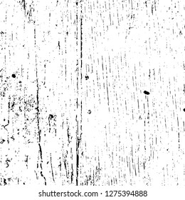 Vector grunge overlay texture. Black and white background. Abstract monochrome image includes a faded effect in dark tones