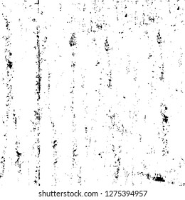 Vector grunge overlay texture. Black and white background. Abstract monochrome image includes a faded effect in dark tones