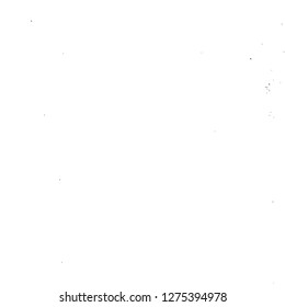 Vector grunge overlay texture. Black and white background. Abstract monochrome image includes a faded effect in dark tones