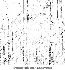 Vector grunge overlay texture. Black and white background. Abstract monochrome image includes a faded effect in dark tones
