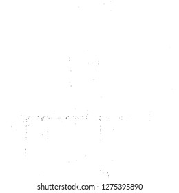 Vector grunge overlay texture. Black and white background. Abstract monochrome image includes a faded effect in dark tones