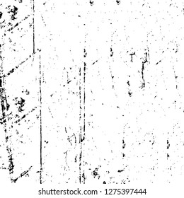 Vector grunge overlay texture. Black and white background. Abstract monochrome image includes a faded effect in dark tones