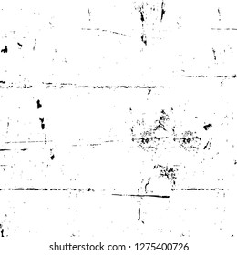 Vector grunge overlay texture. Black and white background. Abstract monochrome image includes a faded effect in dark tones