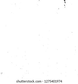 Vector grunge overlay texture. Black and white background. Abstract monochrome image includes a faded effect in dark tones