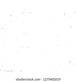 Vector grunge overlay texture. Black and white background. Abstract monochrome image includes a faded effect in dark tones