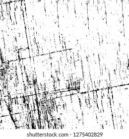 Vector grunge overlay texture. Black and white background. Abstract monochrome image includes a faded effect in dark tones