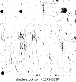 Vector grunge overlay texture. Black and white background. Abstract monochrome image includes a faded effect in dark tones