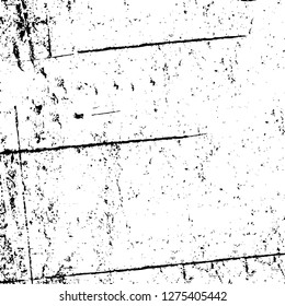 Vector grunge overlay texture. Black and white background. Abstract monochrome image includes a faded effect in dark tones