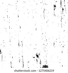 Vector grunge overlay texture. Black and white background. Abstract monochrome image includes a faded effect in dark tones