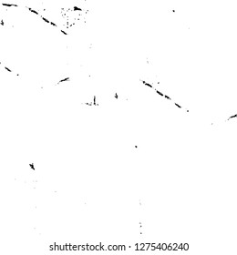 Vector grunge overlay texture. Black and white background. Abstract monochrome image includes a faded effect in dark tones