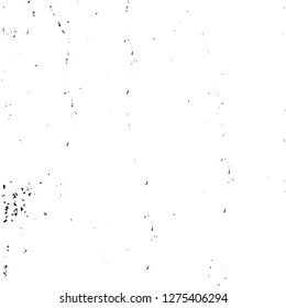 Vector grunge overlay texture. Black and white background. Abstract monochrome image includes a faded effect in dark tones