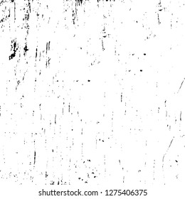 Vector grunge overlay texture. Black and white background. Abstract monochrome image includes a faded effect in dark tones