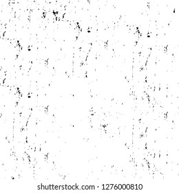 Vector Vector grunge overlay texture. Black and white background. Abstract monochrome image includes a faded effect in dark tonesgrunge overlay texture. Black and white background. Abstract monochrome