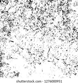 Vector Vector grunge overlay texture. Black and white background. Abstract monochrome image includes a faded effect in dark tonesgrunge overlay texture. Black and white background. Abstract monochrome