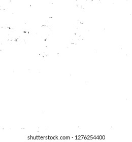 Vector grunge overlay texture. Black and white background. Abstract monochrome image includes a faded effect in dark tones