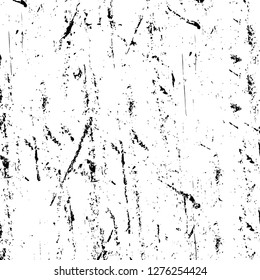 Vector grunge overlay texture. Black and white background. Abstract monochrome image includes a faded effect in dark tones