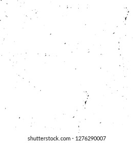 Vector grunge overlay texture. Black and white background. Abstract monochrome image includes a faded effect in dark tones