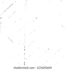 Vector grunge overlay texture. Black and white background. Abstract monochrome image includes a faded effect in dark tones