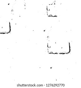 Vector grunge overlay texture. Black and white background. Abstract monochrome image includes a faded effect in dark tones