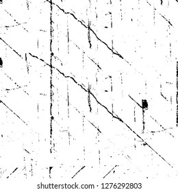 Vector grunge overlay texture. Black and white background. Abstract monochrome image includes a faded effect in dark tones