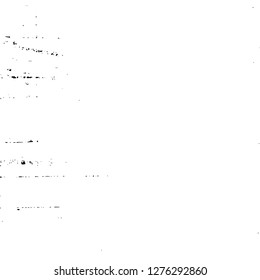 Vector grunge overlay texture. Black and white background. Abstract monochrome image includes a faded effect in dark tones