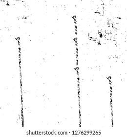 Vector grunge overlay texture. Black and white background. Abstract monochrome image includes a faded effect in dark tones
