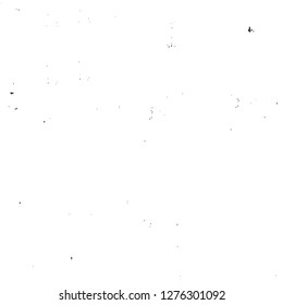 Vector grunge overlay texture. Black and white background. Abstract monochrome image includes a faded effect in dark tones