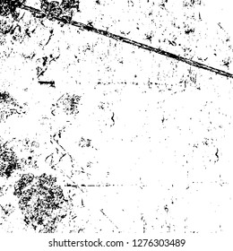 Vector Vector grunge overlay texture. Black and white background. Abstract monochrome image includes a faded effect in dark tonesgrunge overlay texture. Black and white background. Abstract monochrome