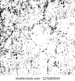 Vector Vector grunge overlay texture. Black and white background. Abstract monochrome image includes a faded effect in dark tonesgrunge overlay texture. Black and white background. Abstract monochrome