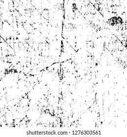 Vector Vector grunge overlay texture. Black and white background. Abstract monochrome image includes a faded effect in dark tonesgrunge overlay texture. Black and white background. Abstract monochrome