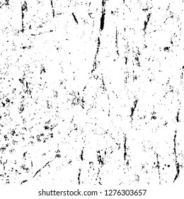 Vector Vector grunge overlay texture. Black and white background. Abstract monochrome image includes a faded effect in dark tonesgrunge overlay texture. Black and white background. Abstract monochrome