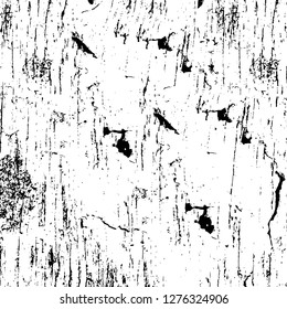 Vector grunge overlay texture. Black and white background. Abstract monochrome image includes a faded effect in dark tones
