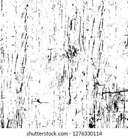 Vector grunge overlay texture. Black and white background. Abstract monochrome image includes a faded effect in dark tones
