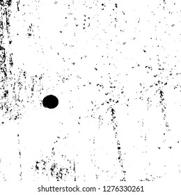 Vector grunge overlay texture. Black and white background. Abstract monochrome image includes a faded effect in dark tones