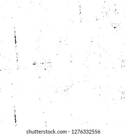 Vector grunge overlay texture. Black and white background. Abstract monochrome image includes a faded effect in dark tones