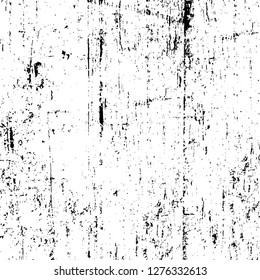 Vector grunge overlay texture. Black and white background. Abstract monochrome image includes a faded effect in dark tones