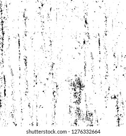 Vector grunge overlay texture. Black and white background. Abstract monochrome image includes a faded effect in dark tones