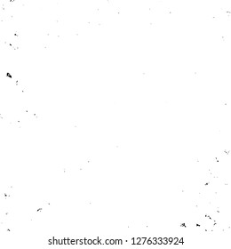 Vector grunge overlay texture. Black and white background. Abstract monochrome image includes a faded effect in dark tones