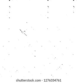 Vector grunge overlay texture. Black and white background. Abstract monochrome image includes a faded effect in dark tones