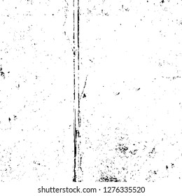 Vector grunge overlay texture. Black and white background. Abstract monochrome image includes a faded effect in dark tones
