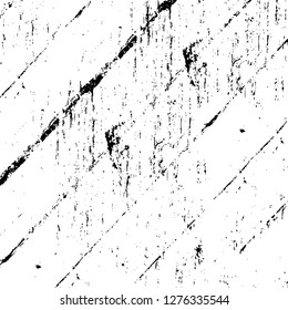 Vector grunge overlay texture. Black and white background. Abstract monochrome image includes a faded effect in dark tones
