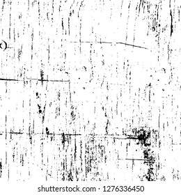 Vector grunge overlay texture. Black and white background. Abstract monochrome image includes a faded effect in dark tones