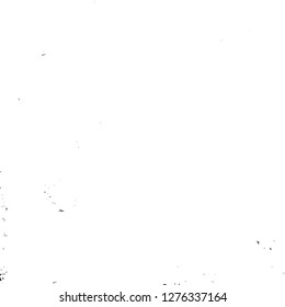 Vector grunge overlay texture. Black and white background. Abstract monochrome image includes a faded effect in dark tones