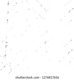 Vector grunge overlay texture. Black and white background. Abstract monochrome image includes a faded effect in dark tones