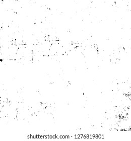 Vector grunge overlay texture. Black and white background. Abstract monochrome image includes a faded effect in dark tones